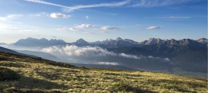 The Dolomites in summer