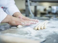 Gnocchi are being made