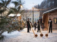 Al mercatino di natale