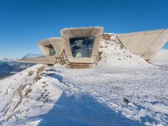 Das Messner Mountain Museum Corones im Winter